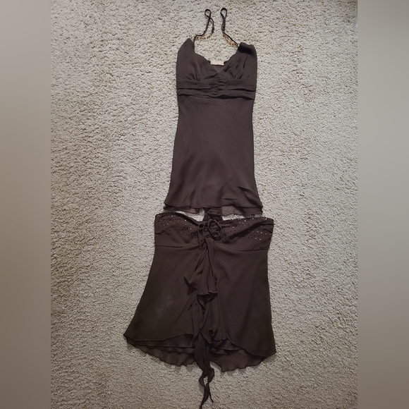 Forever 21 Brown Skirt Set - Picture 2 of 4